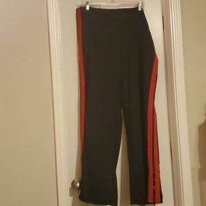NWT Who What Wear XXL wide leg sport stripe pants